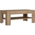 Couchtisch mit Ablagefach aus Holzwerkstoff in Riviera-Eiche, 110 ¡Á 60 ¡Á 45,5