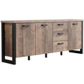 Sideboard in Tabak-Eiche, 214 ¡Á 86 ¡Á 45